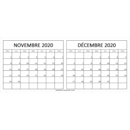 Séjour Novembre Décembre